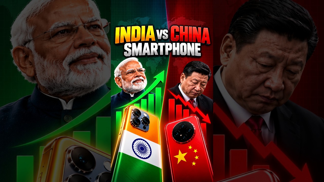 India vs China Comparison 2030 | Smartphone | Manufacturing