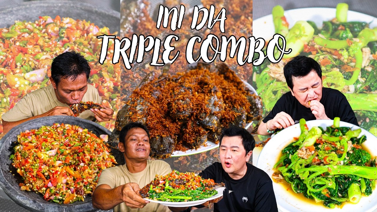 LELE SERUNDENG AMA SAMBAL PECAK MEDAN PLUS GODONG KATES,,SEMPIT BAJU !!