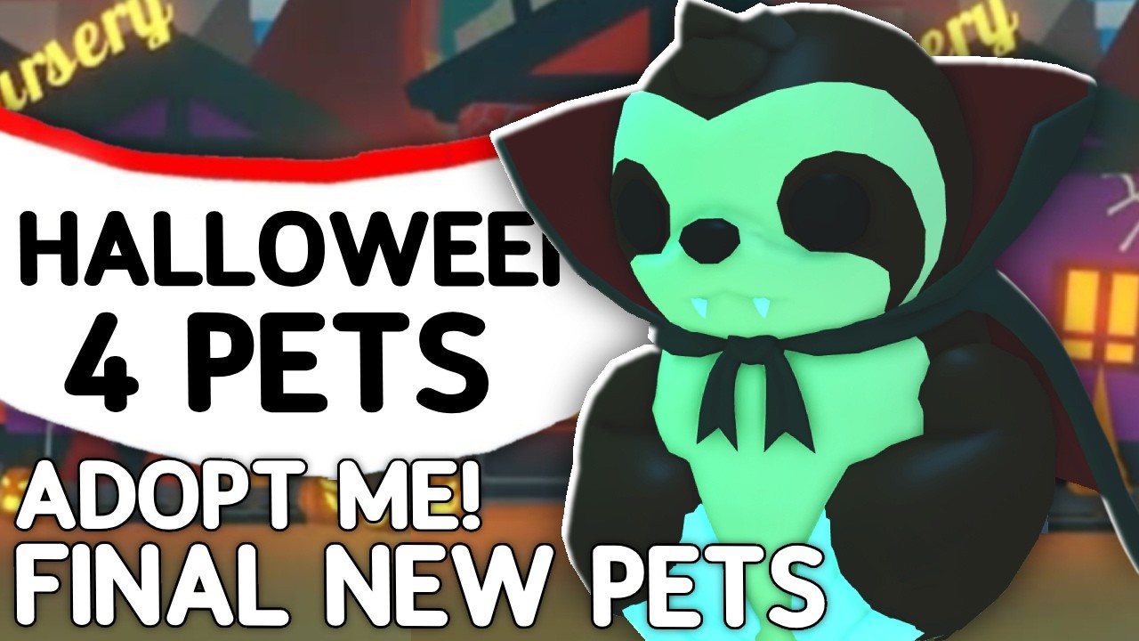 ALL Final Halloween Pets In Adopt Me!
