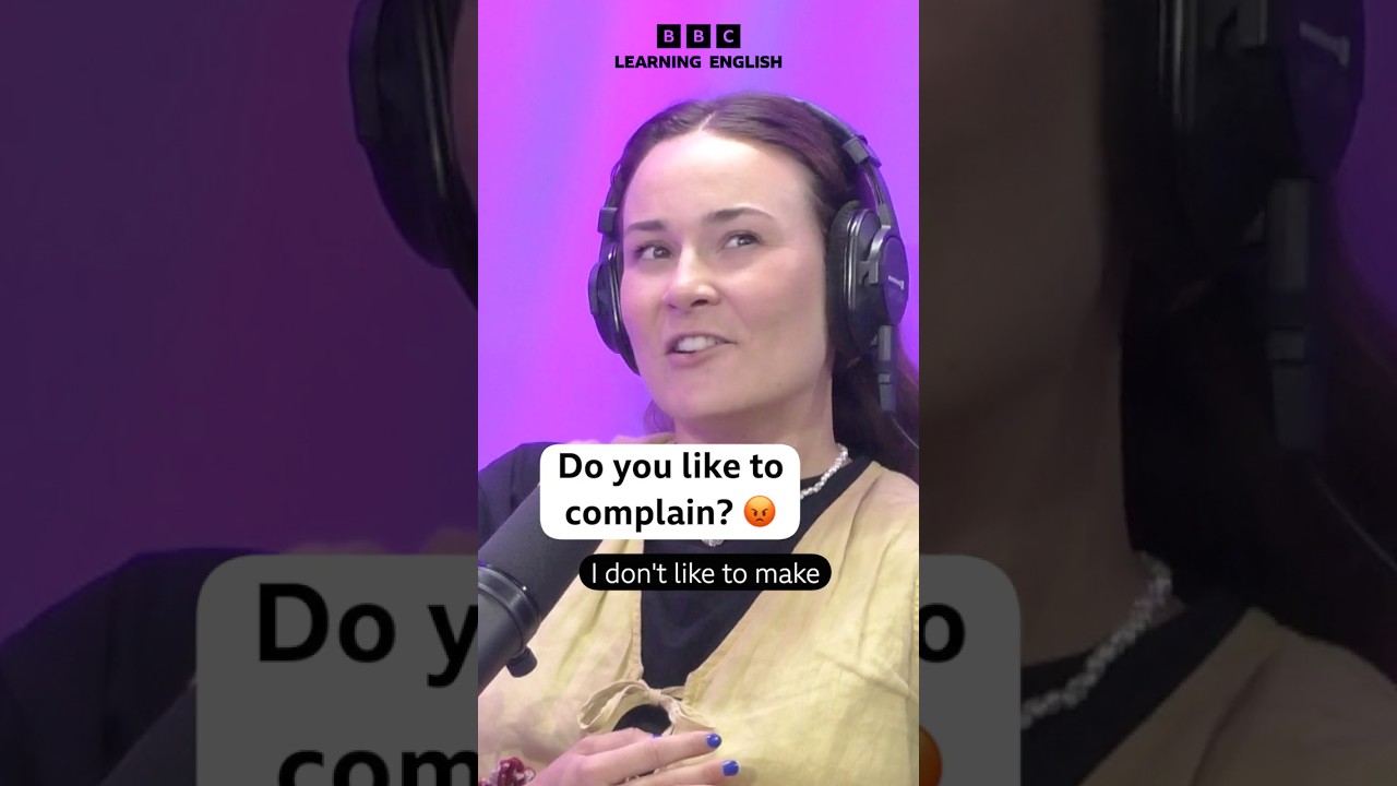Do you like complaining? ☝️😡 #englishpodcast #realeasyenglish