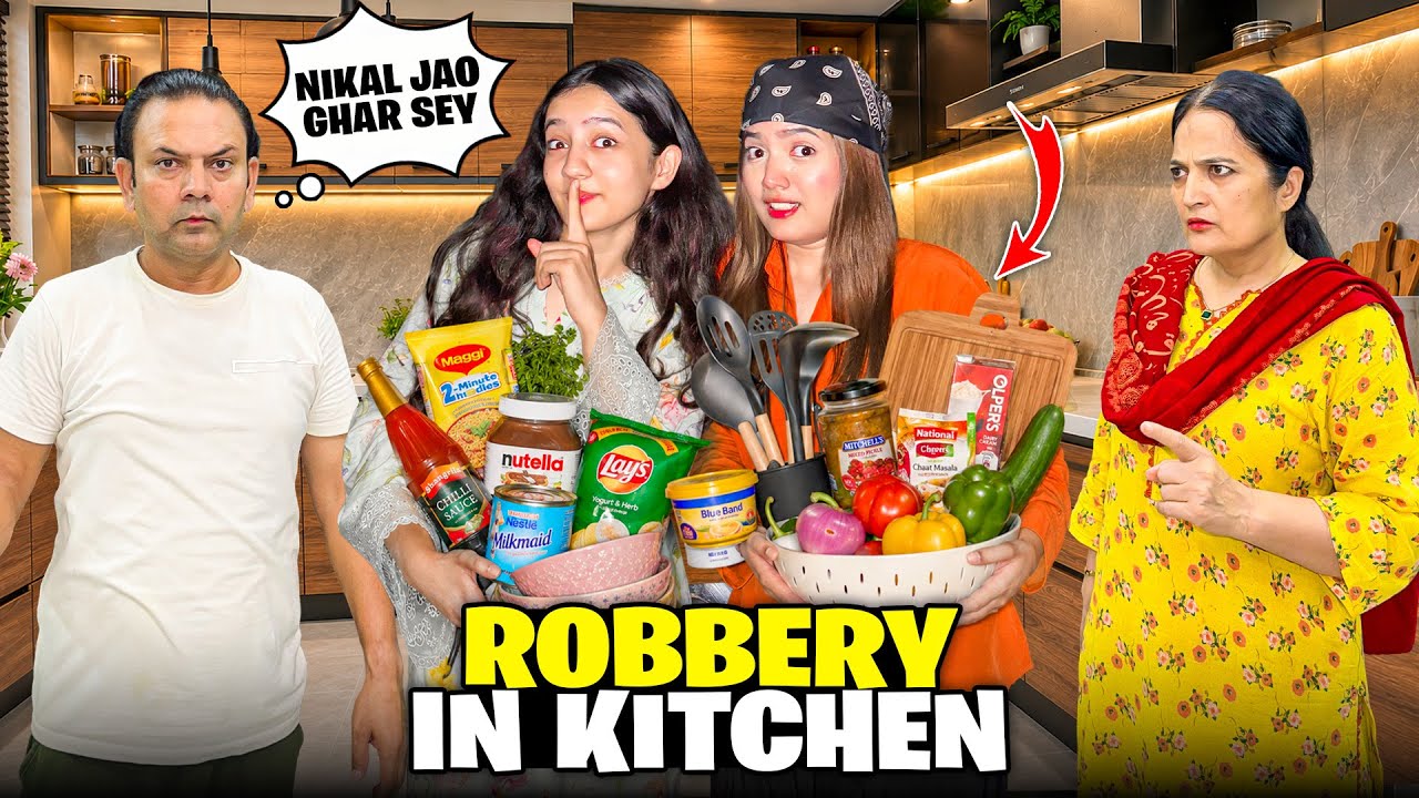 Late Night Robbery in the Kitchen😰😱|Papa Sy Bhot Dant Par Gayi😭😡|Briyani Ki Recipe 🤩♥️|Sistrology 