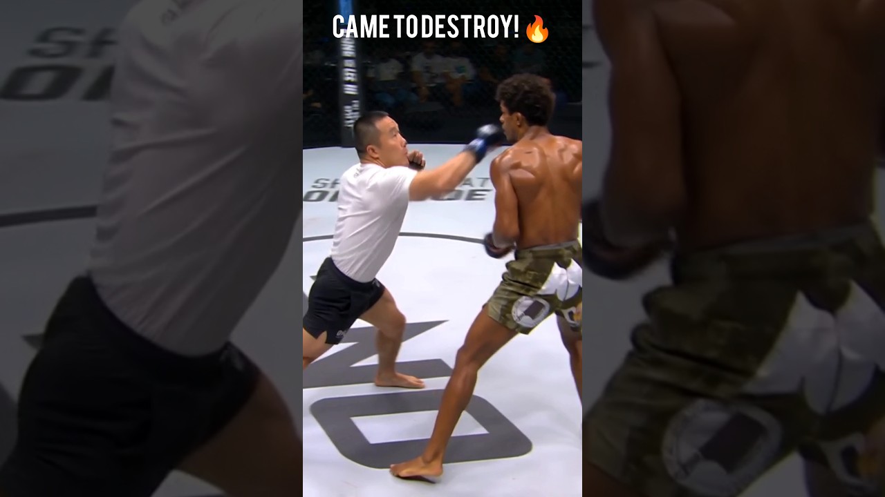 🥊 THIS FIGHTER CAME TO DESTROY! 🔥#mma