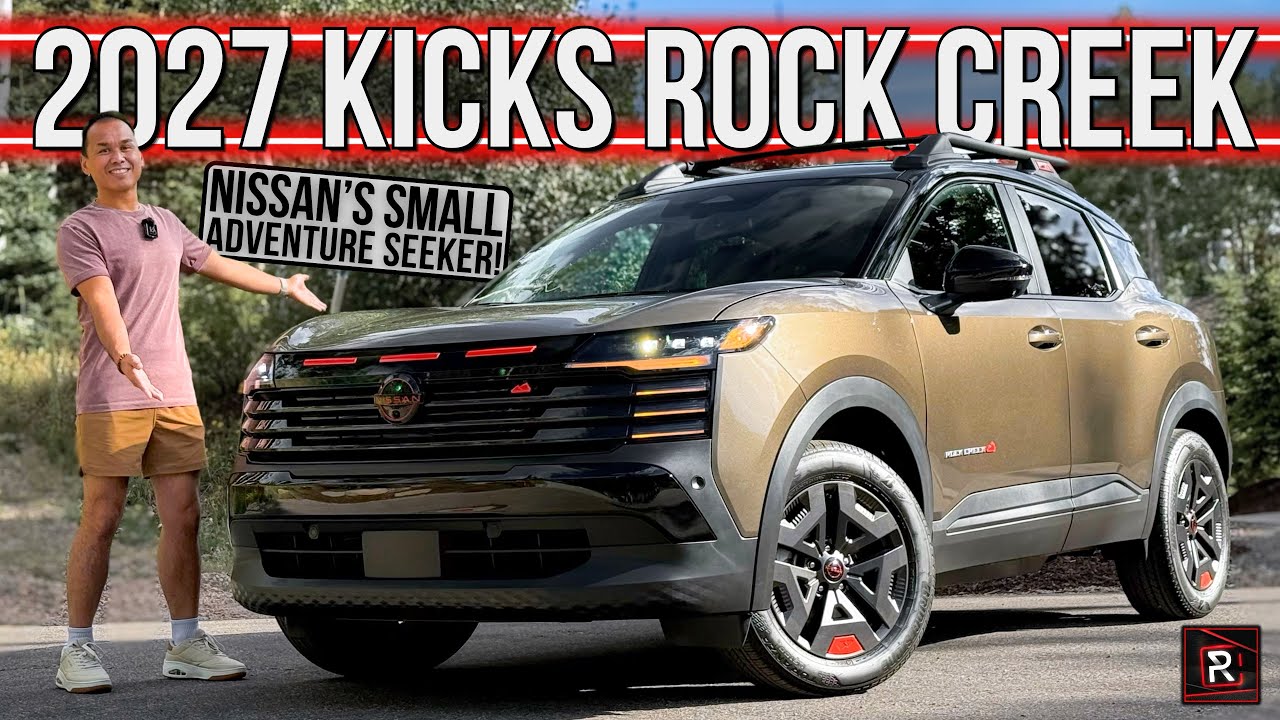Subaru Crosstrek Killer? | 2027 Nissan Kicks Rock Creek | Detailed First Look