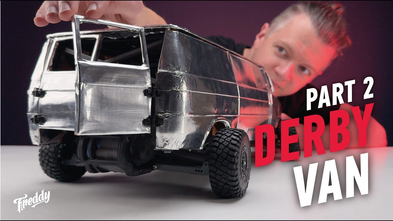 I Built a 95% Aluminum Body for RC Demolition Derby! Part 2 of our experiment.