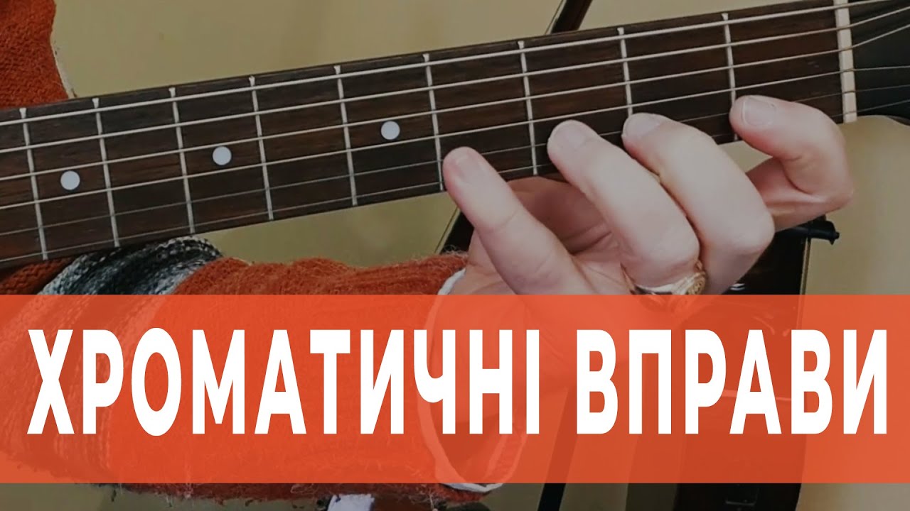 Вправи для гітаристів початківців, прості та дуже корисні | Школа гітари Serenada