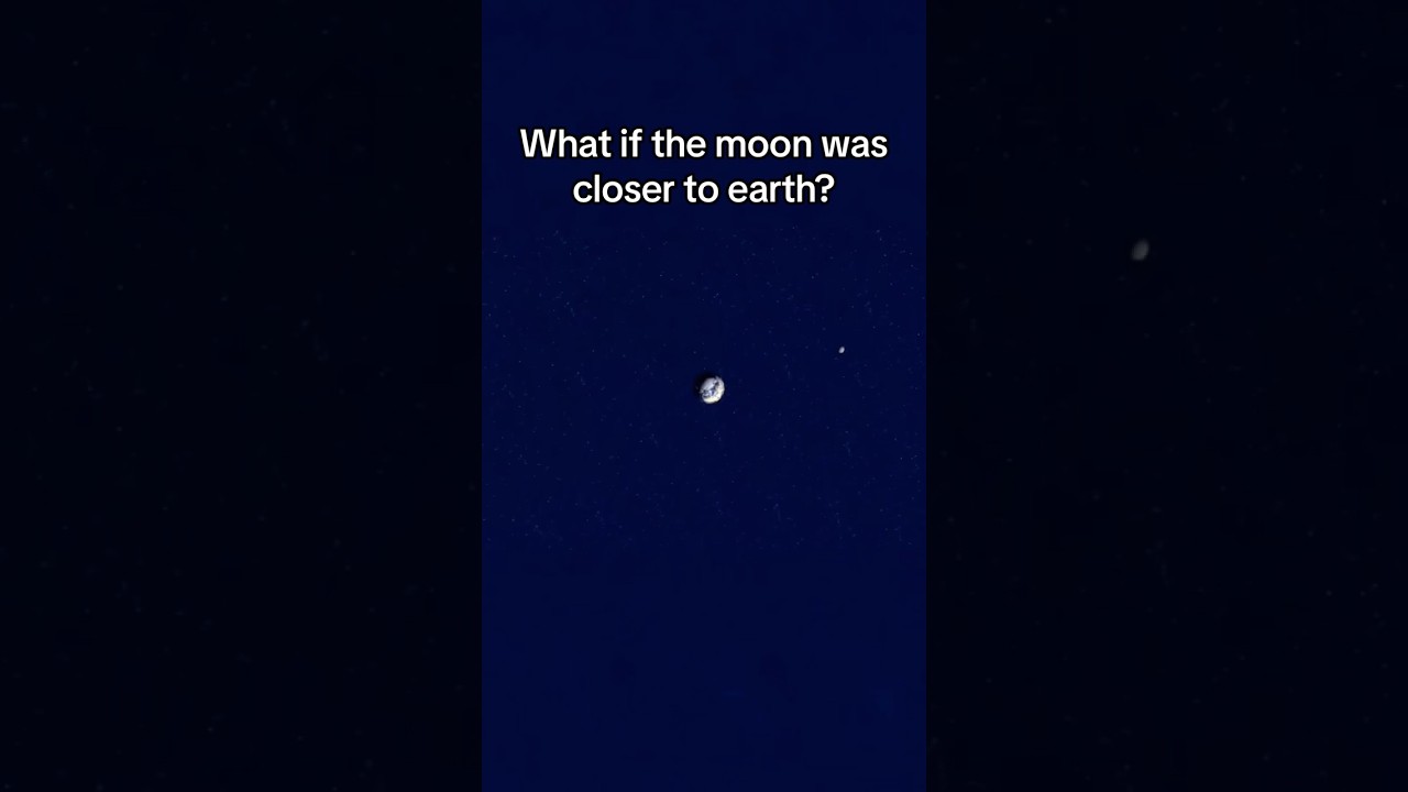 What Happens When The moon Gets Too Close To Earth🌕🌍