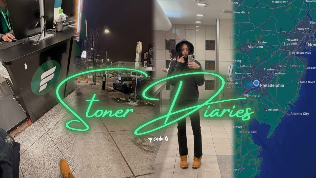 st0ner diaries: flying to philly for a day, chit-chat, sm0ke + MORE