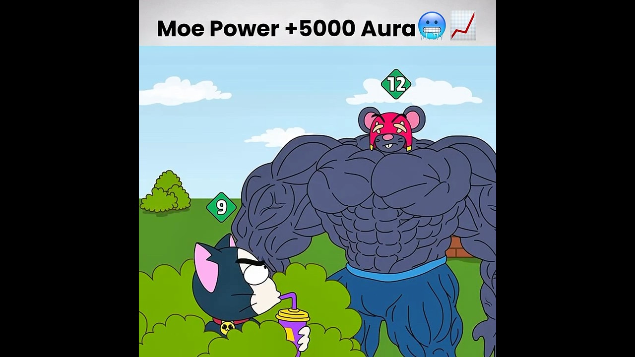 Moe Power Aura🥶🔥 #brawlstars #brawl #moe #animation