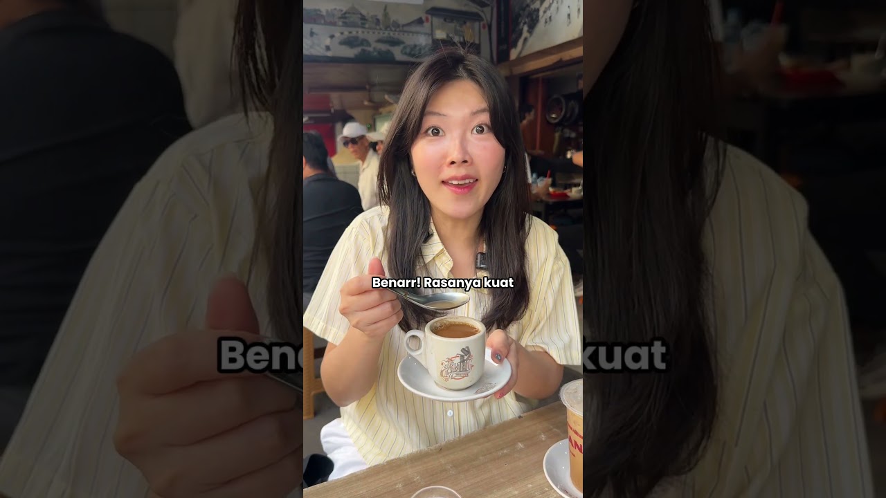 SERAME INI?! COBAIN KOPI ASIANG PONTIANAK! #kuliner #orangkorea