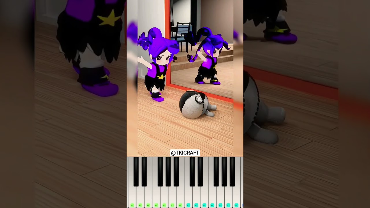 The Silliest Duo! @TKICRAFT - Piano Tutorial