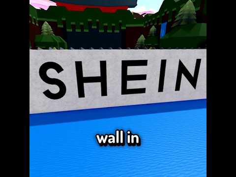SHEIN WALL in Build a Boat #roblox #buildaboat