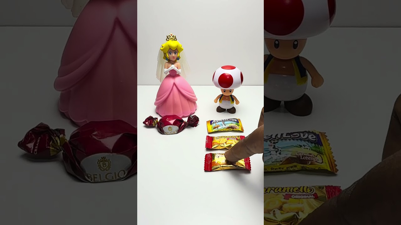 Satisfying Unboxing Super Mario Bros - Princess Peach vs Mario Toy Fun Videos