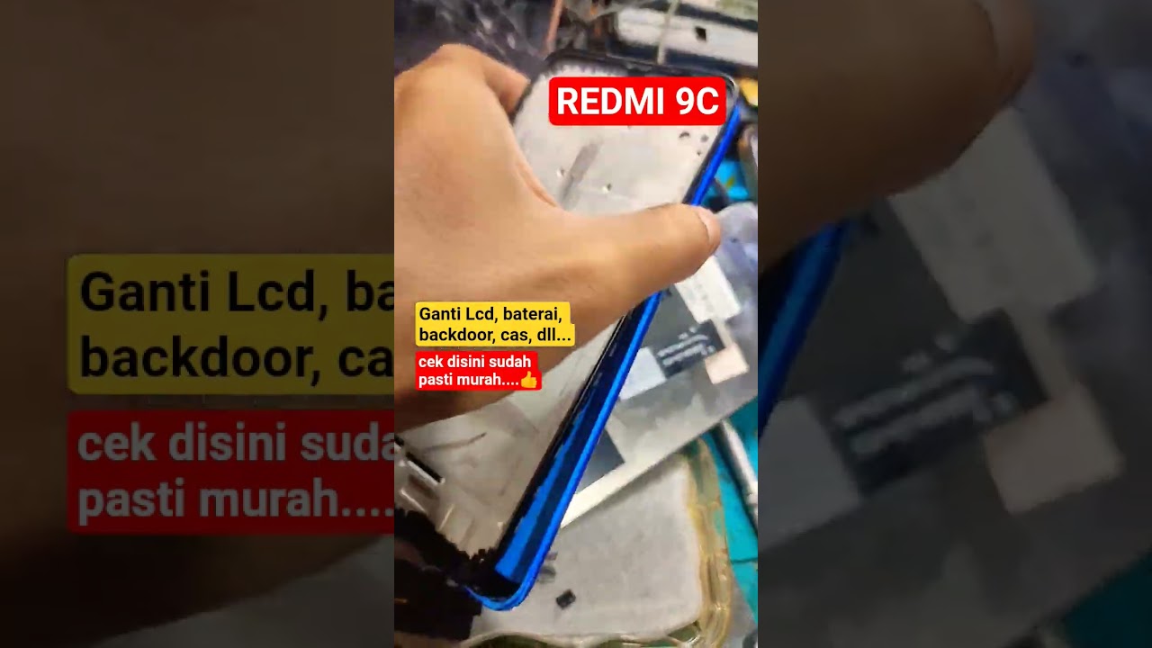 Redmi 9c restorasi #shorts #tipshp #redmi9c #lcd #bateraihp #casinghp #charging #murah #tutorial