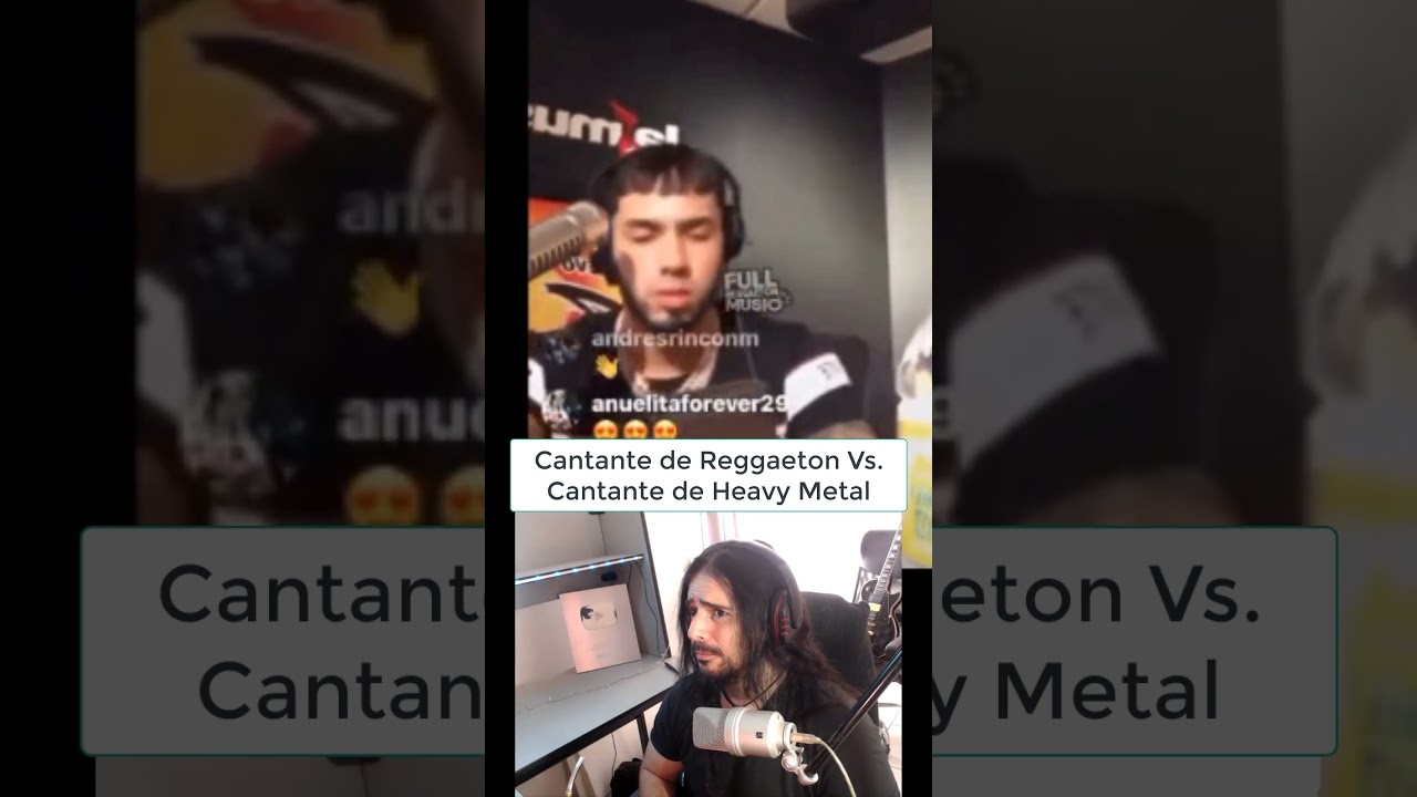Cantante de Reggaeton Vs Cantante de Metal