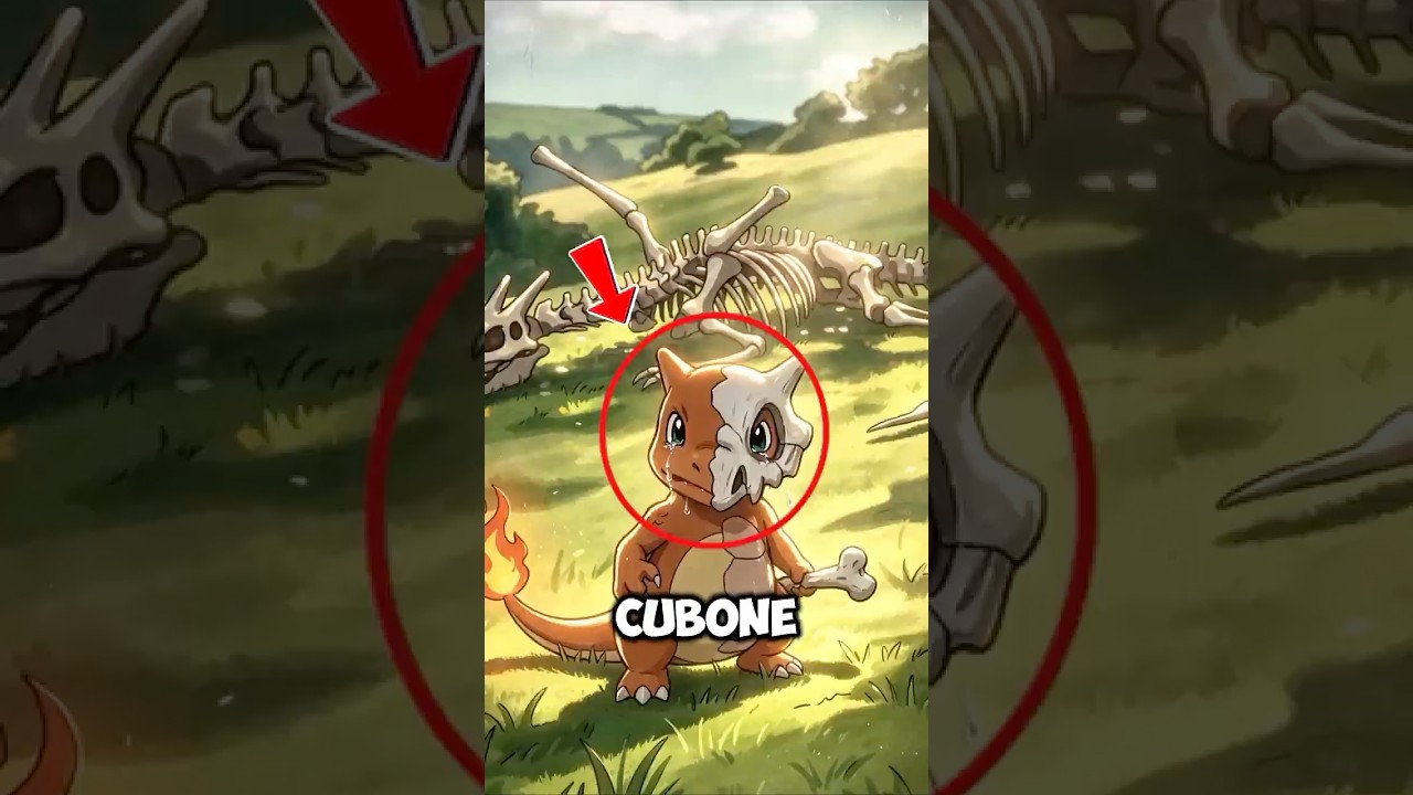 Cubone Is ACTUALLY a Charmander?! 💀🔥 | Pokémon Theory