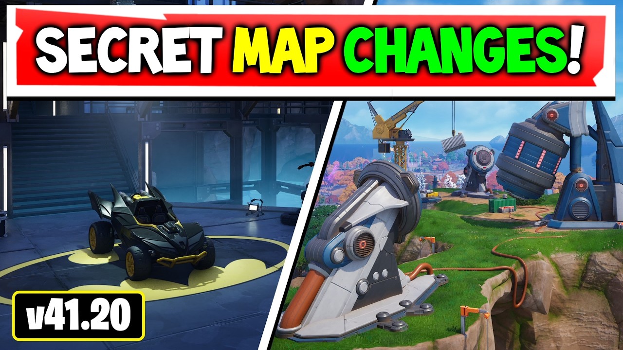 Every NEW Map Change in Fortnite v41.20!