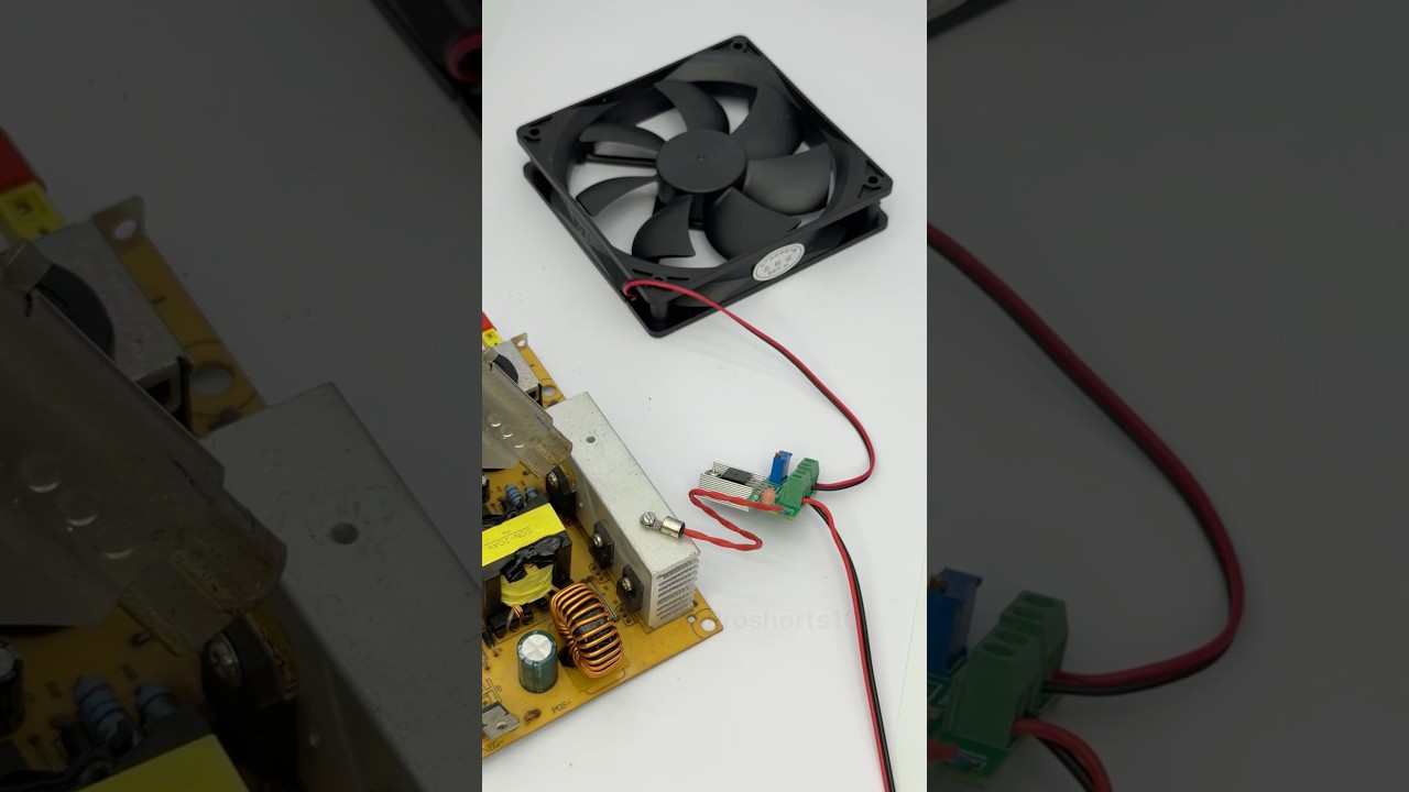 Build an Auto Temperature-Controlled Fan