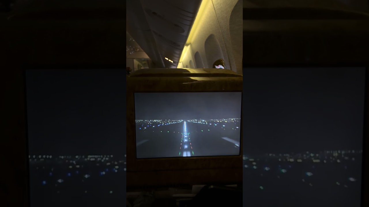 Landing in Dubai