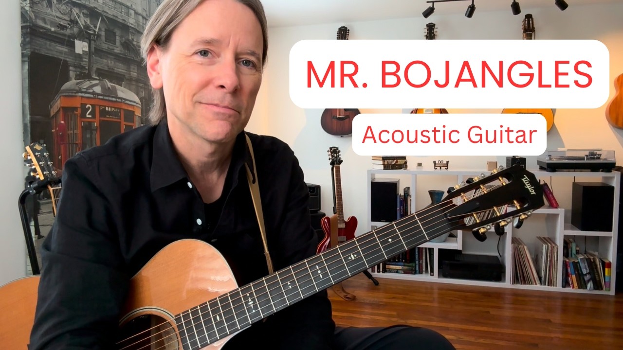 Mr. Bojangles Guitar Lesson | Nitty Gritty Dirt Band Version (Acoustic Guitar)