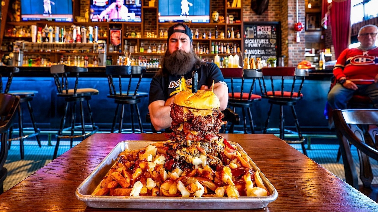 PROBABLY THE WEIRDEST FOOD CHALLENGE IN CANADA | BeardMeatsFood