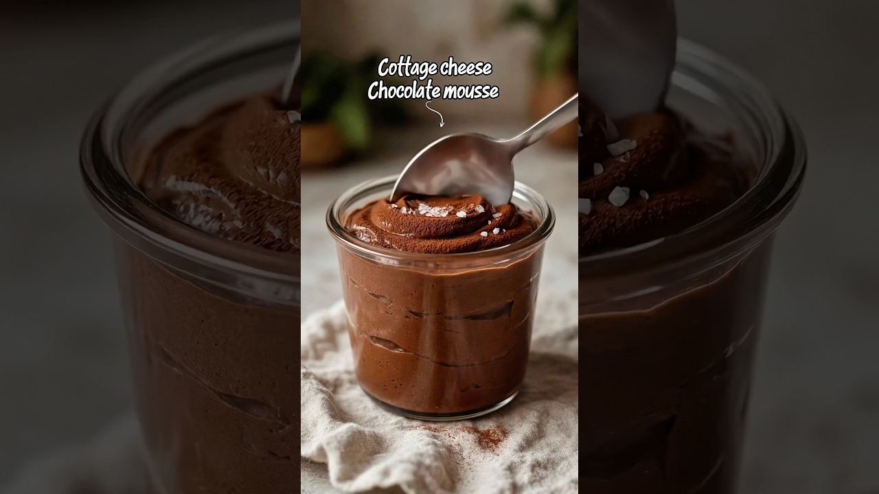 Cottage Cheese Chocolate Mousse ..