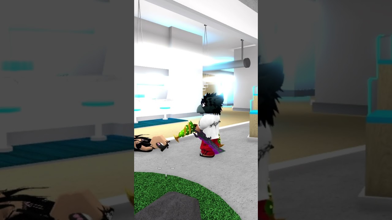 IRRITEI MINHA NAMORADA COM PETECO NO MURDER MYSTERY! 🔫🤣 #roblox #shorts 