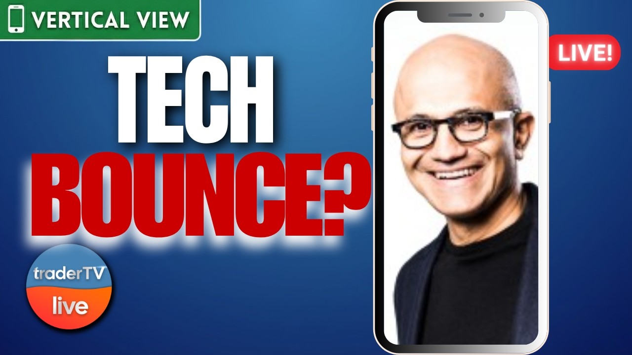 Microsoft Jumps 8% as Meta Tumbles After Earnings (VERTICAL) | Stock Market Live