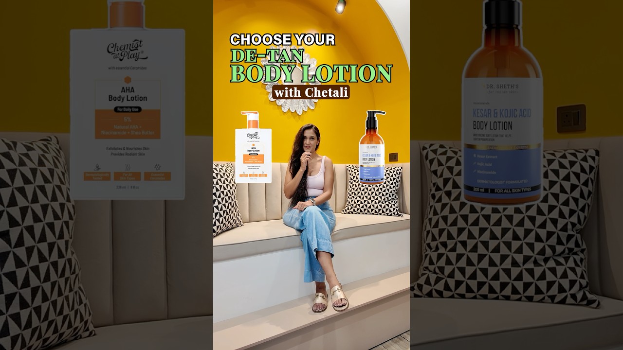 Best D-tan/Brightening Body Lotions #detanning #bodylotion
