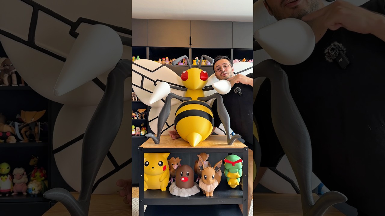 Dardagnan est GIGANTESQUE !!! #3dprintable #pokemon #3dprinting #impression3d #pokemongo #diy