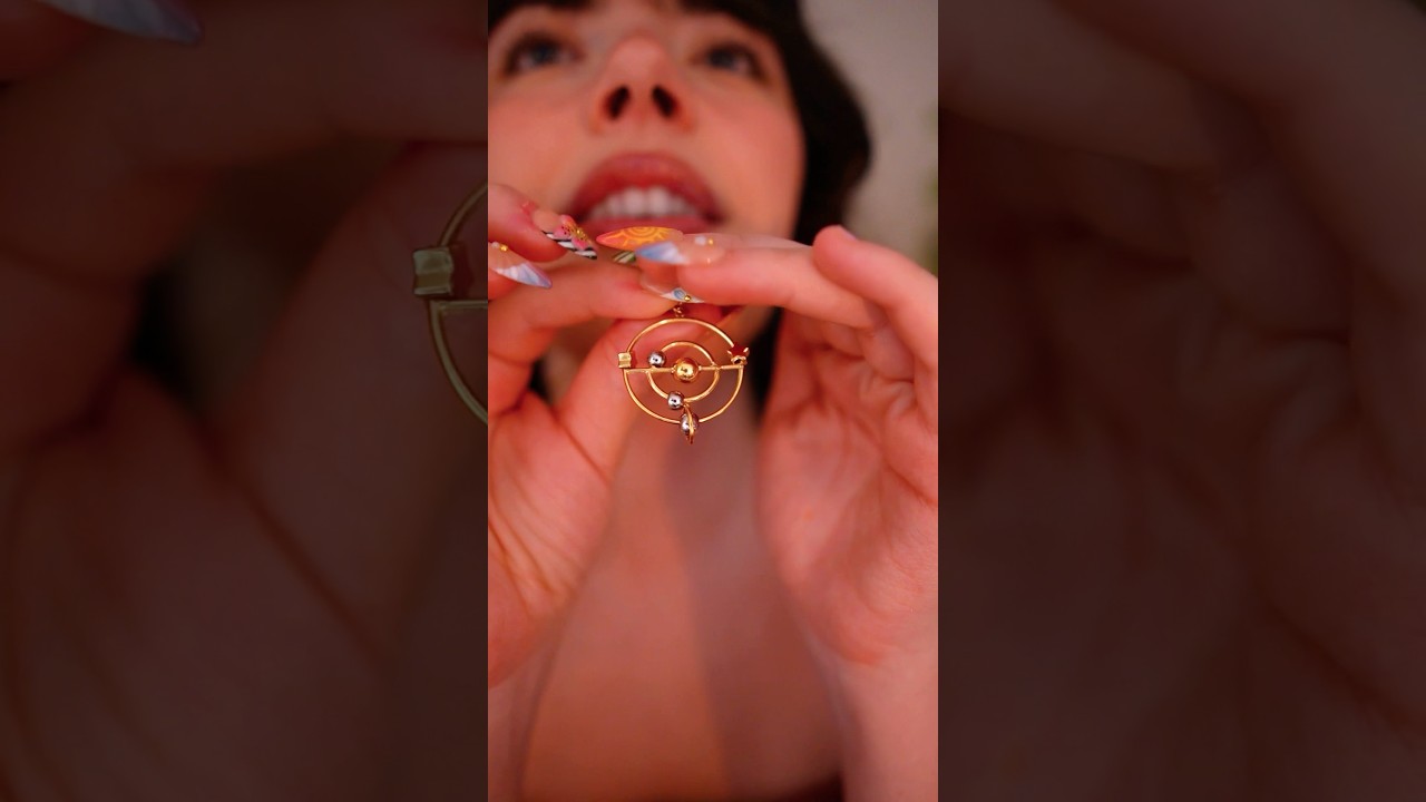 This jewelry has HIDDEN FIDGETS!! #asmr