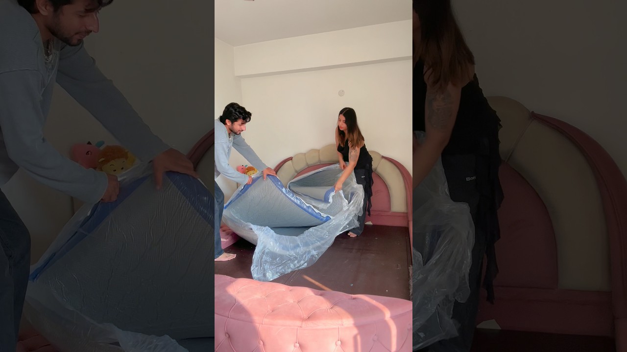 My new flo mattress #explore #explorepage #trending #viral #flomattress