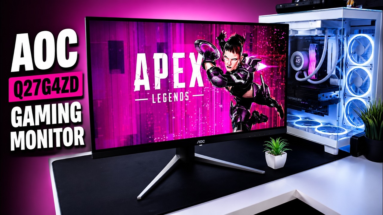 AOC Q27G4ZD Review - Best QD-OLED Gaming Monitor Under £600?