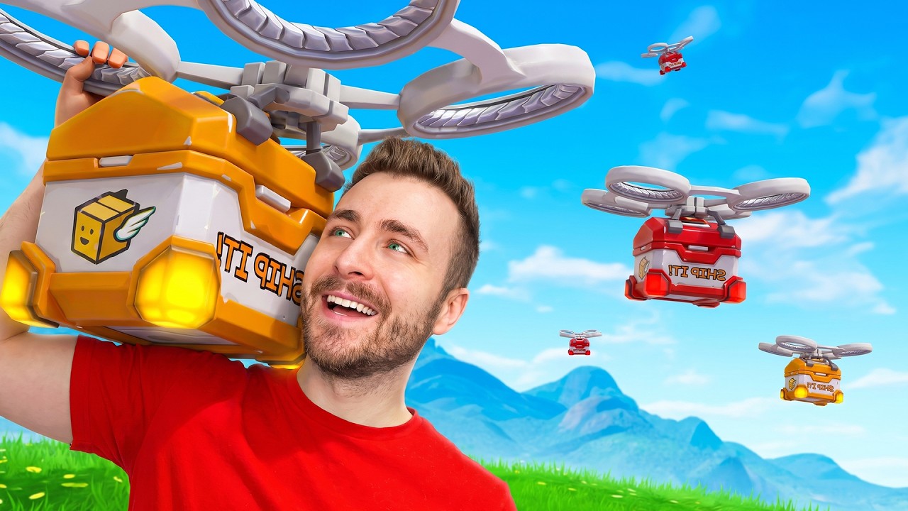 LOOT POUZE Z OG DRONŮ!!