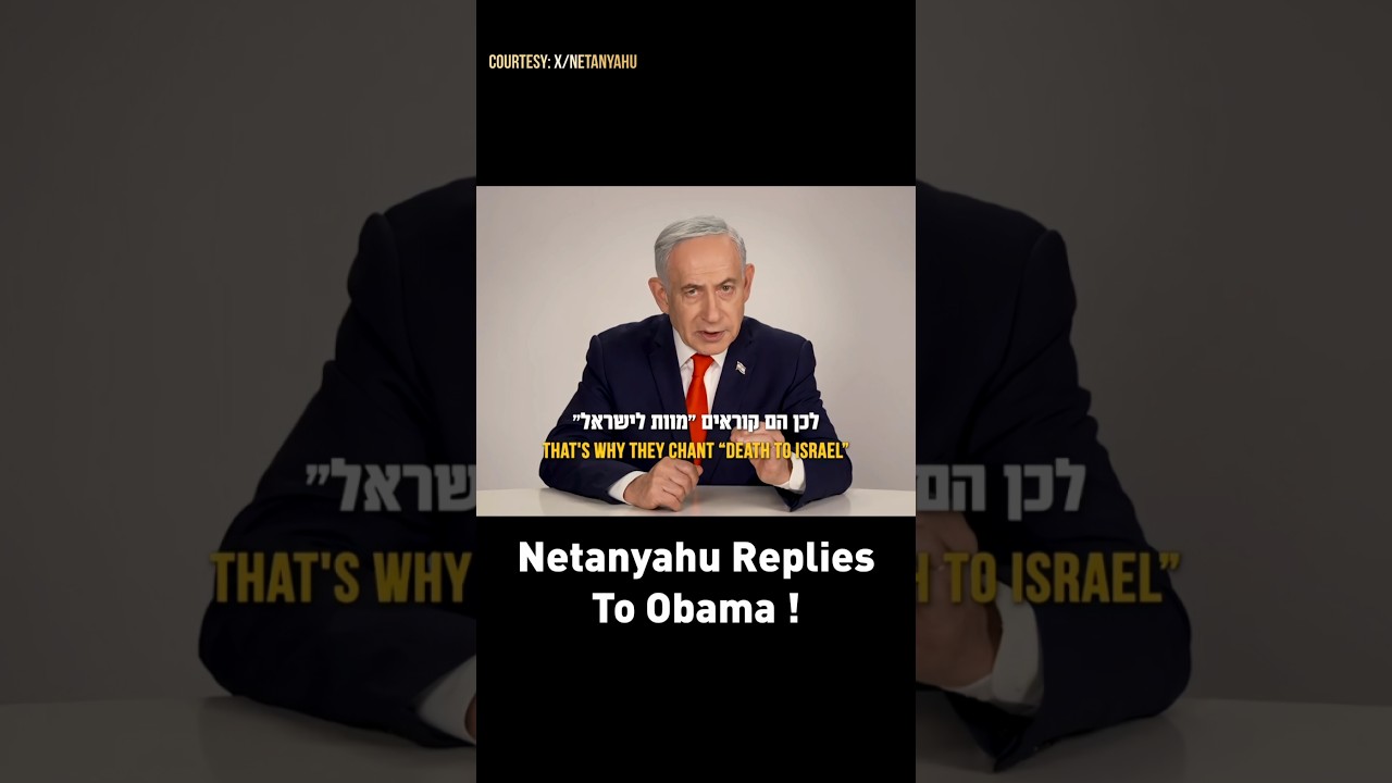 Netanyahu Responds to Obama: “Our Right to Exist Is NON-NEGOTIABLE!”