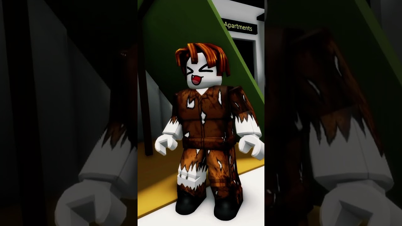 Bacon was in danger until his twin brother saved him 🥹 #roblox #shorts