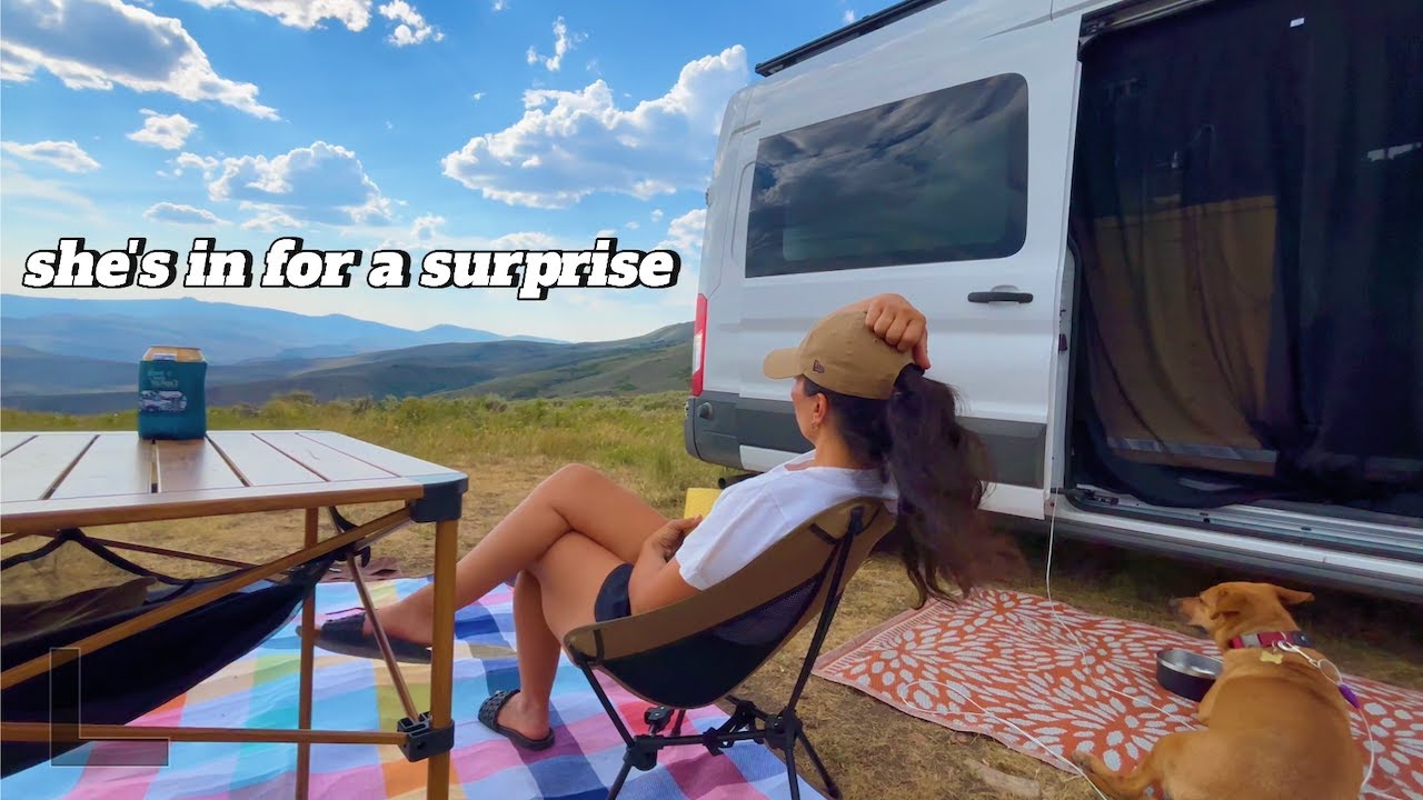 A Knock at Midnight in The Middle of Nowhere | solo female van life