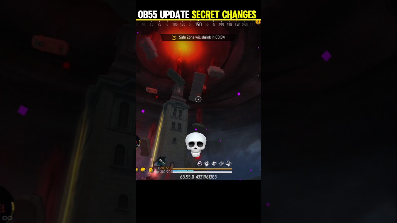 Fact About New OB55 Update 🥰!! #freefire #viral #ytshorts #trending