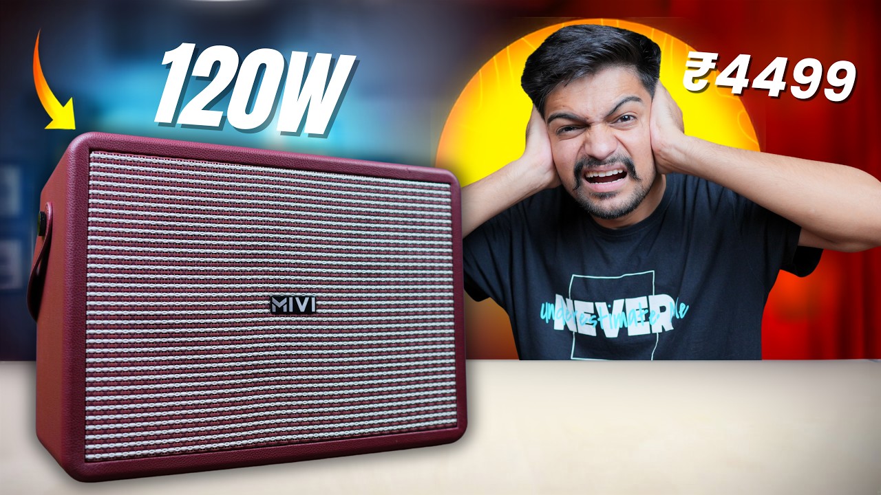 120W Bluetooth Speaker for ₹4000 | Mivi SuperBox Classic Unboxing 🤯