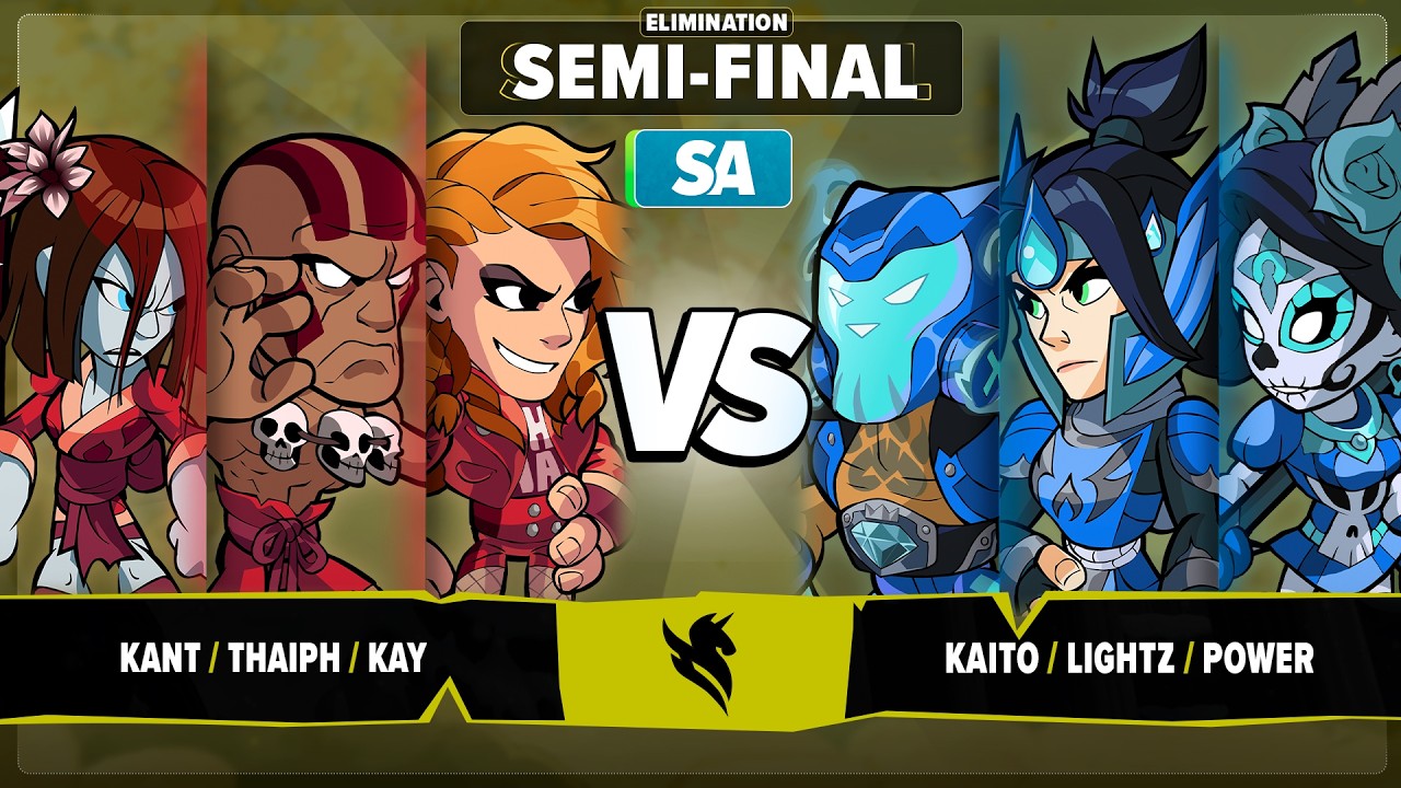 Kant & Thaiph & Kay vs Kaito & Lightz & Power - Elimination Semi Final - Triples Championship 2026