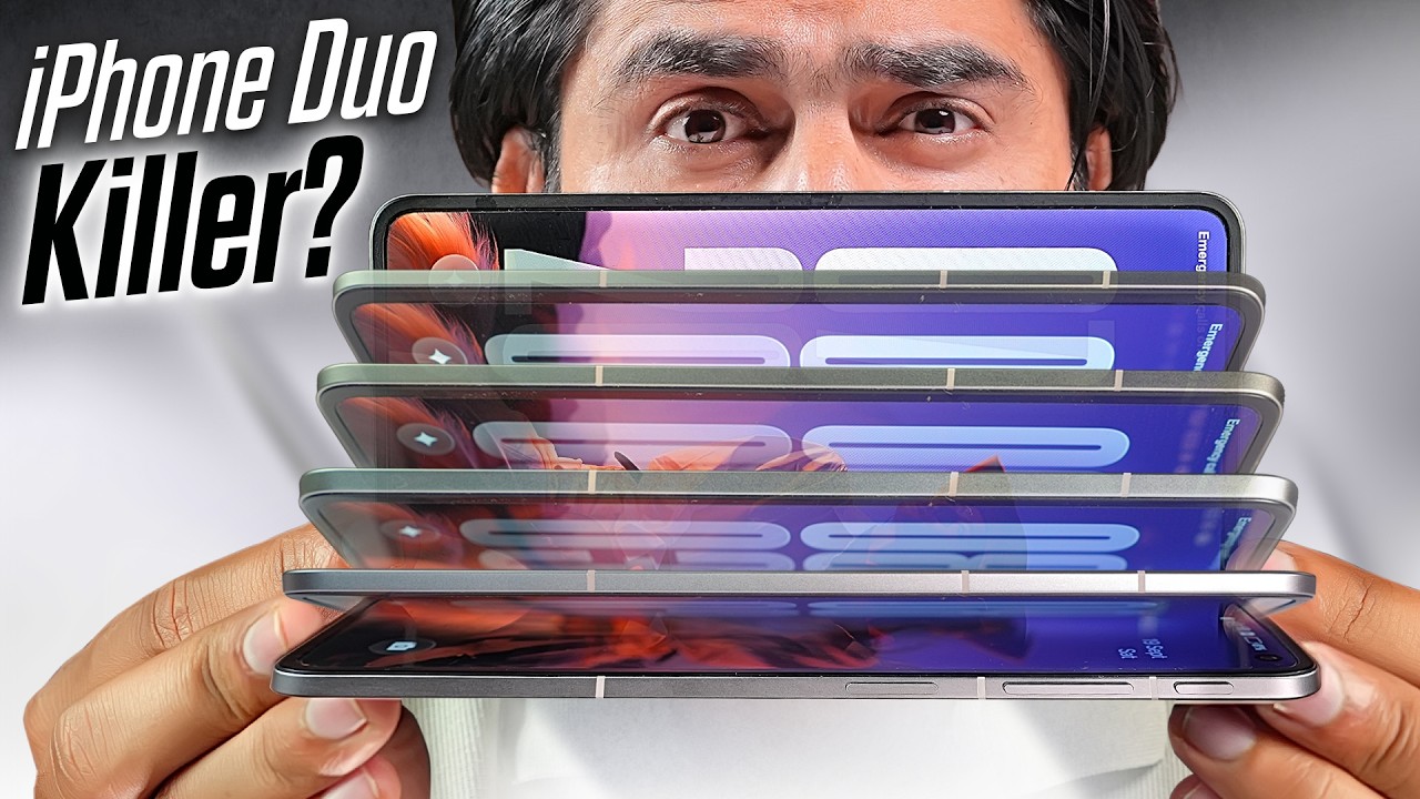 iPhone Duo Killer 🔥 World's Slimmest & Powerful Fold Phone ! ft Oppo Find N6 Review
