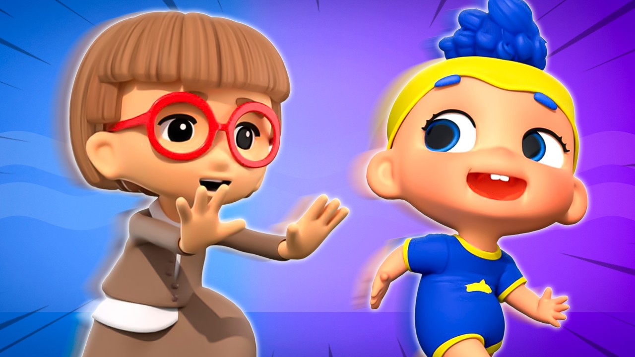 Grandma’s Kiss Trap with Baby DB | D Billions Kids Songs