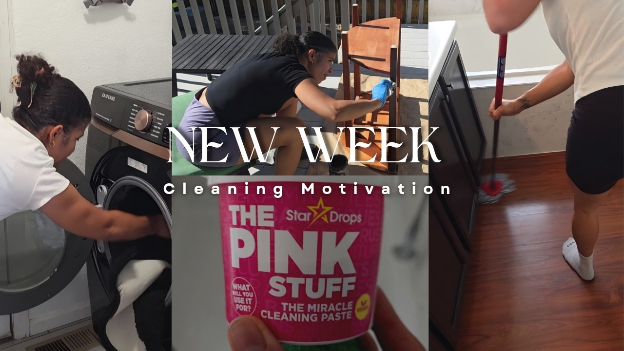 Free Table Find! | Bathroom Suite *DEEP* Clean