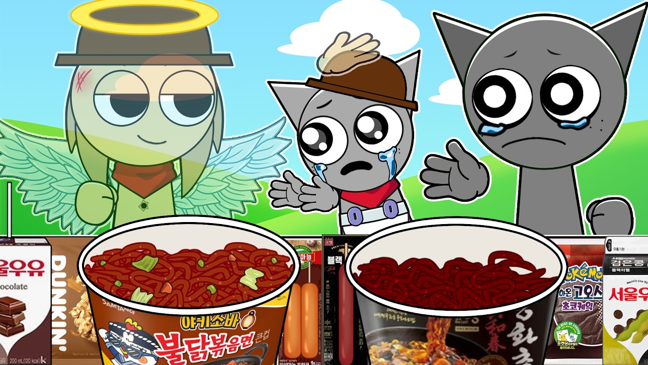 TUNNER 's SACRIFICE... | Incredibox Sprunki - Convenience Store MUKBANG Animation | ASMR | MYMY