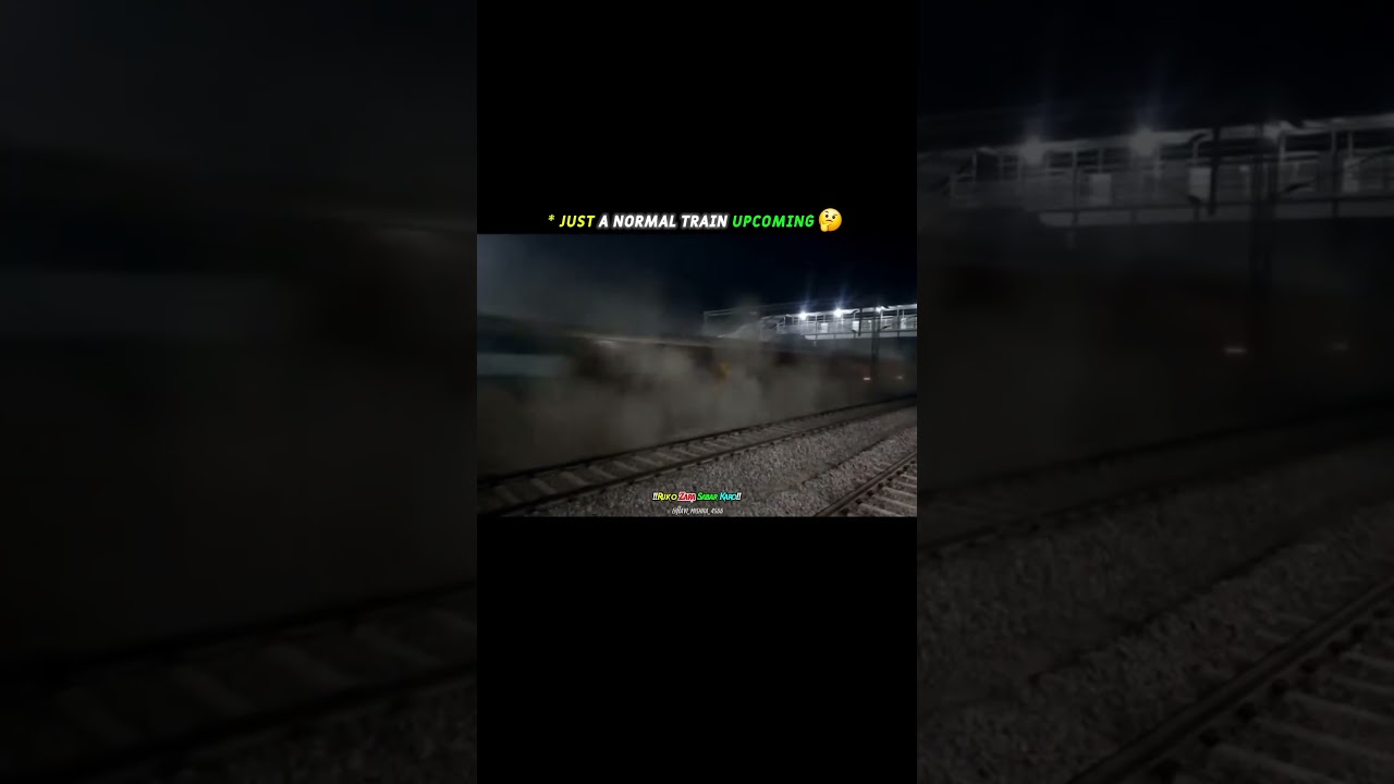 😱 WAP-7 Loco Ne Machaya Tahlka! 200 KM/H #train #expresstrain #wap7 #viralshorts #shorts