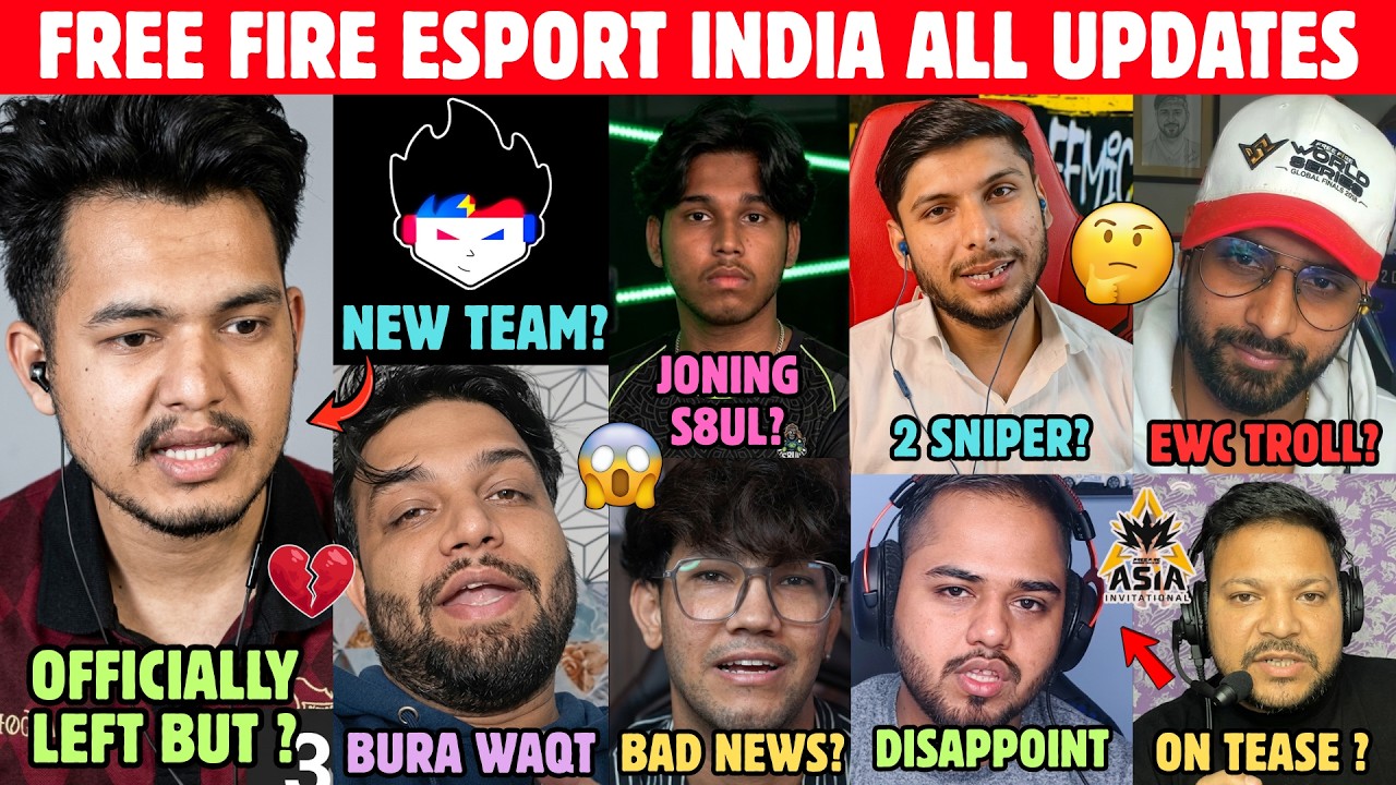 Ronith Joining TSG🤔?Bad New Releated Pahadi😨? Nonstop Cropsi In Elite😱?FFWS Caster On Hind🤔NXT Back