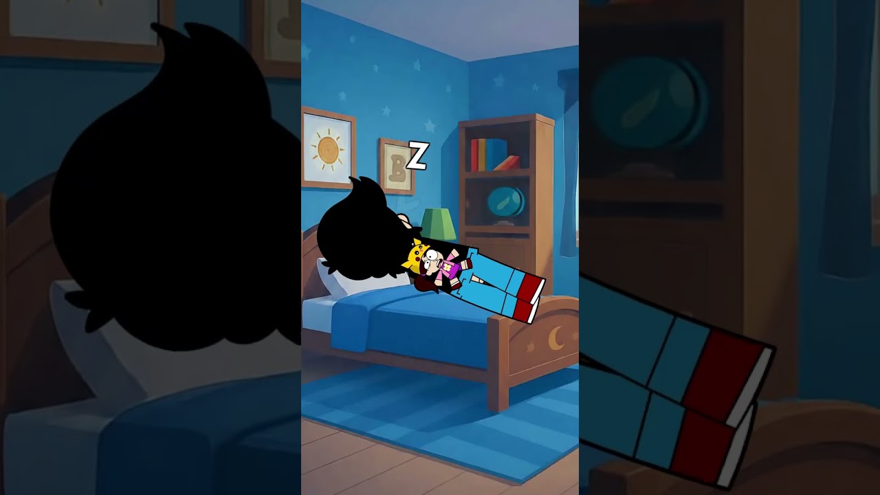 Lunita no quiere dormir en la cuna 😂 #casimochotv #animation #humor