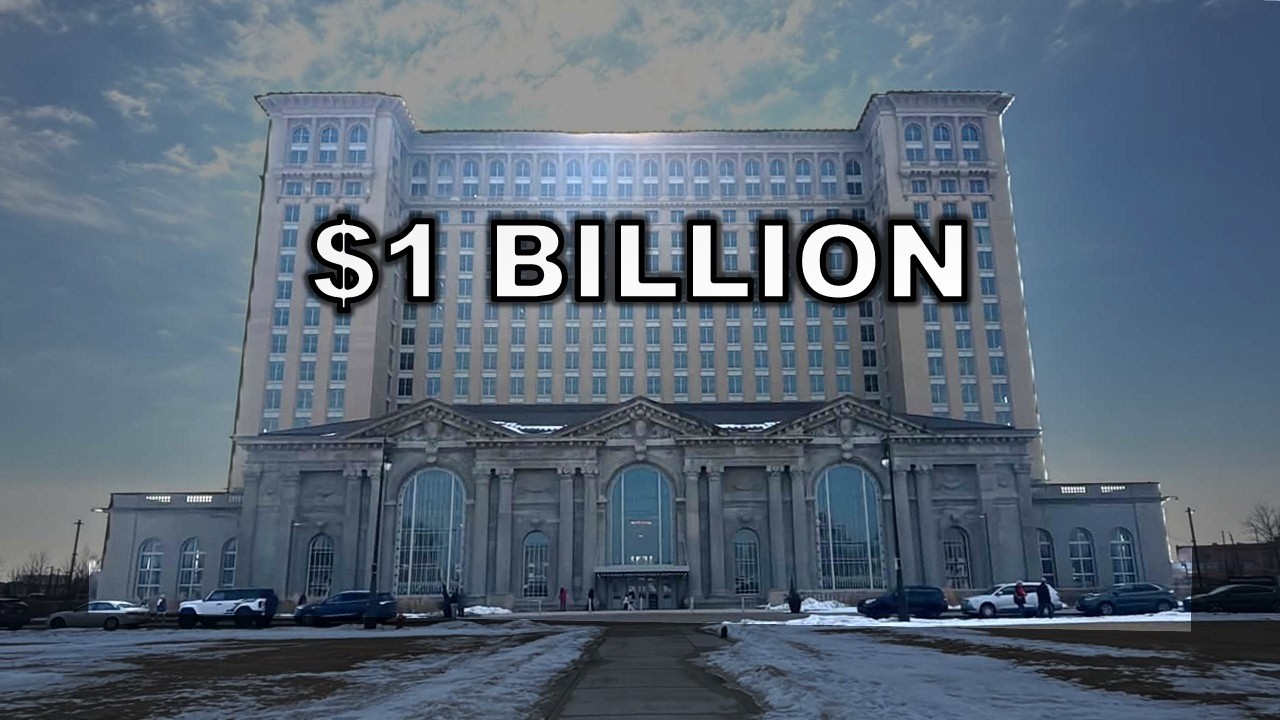 Detroit's train station is beautiful. We almost lost it...