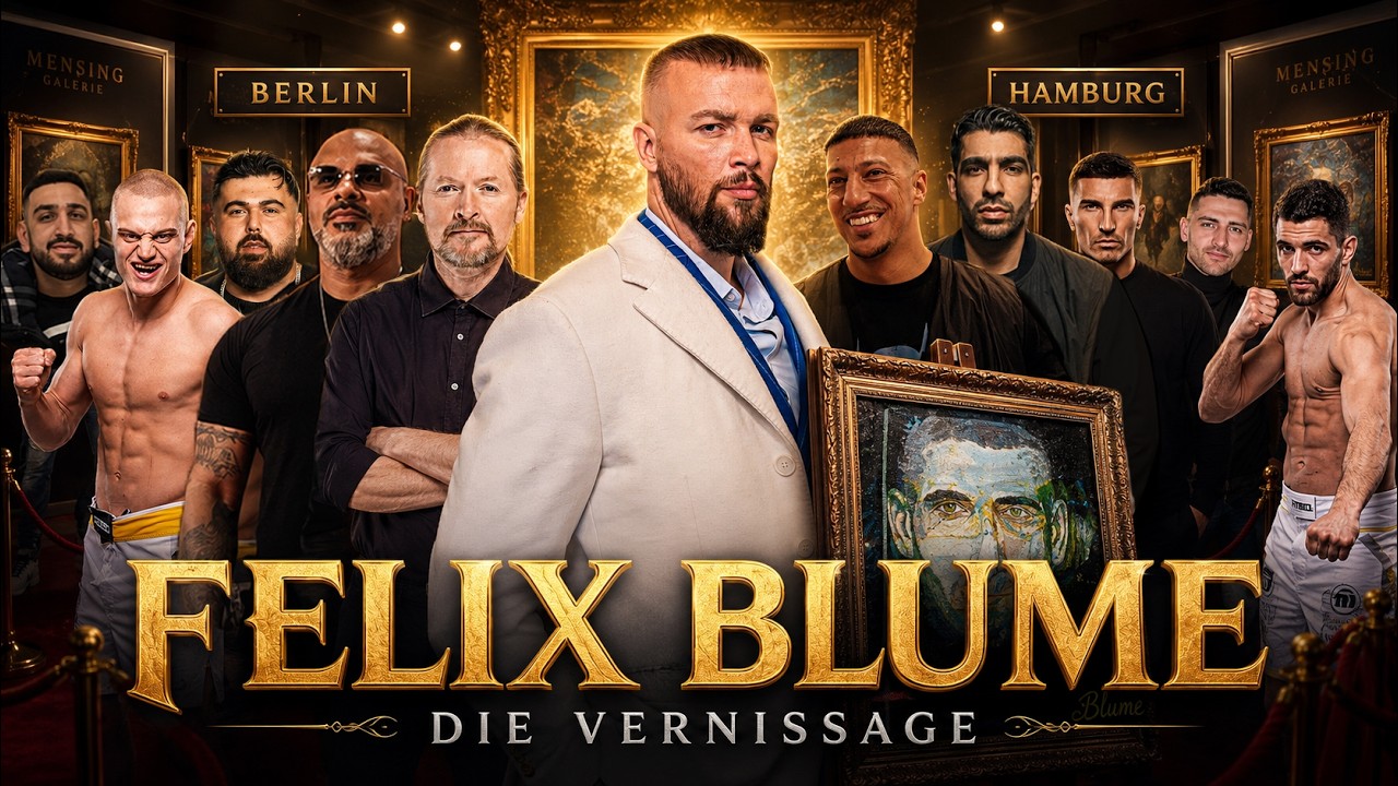 FELIX BLUME - VERNISSAGE "LEGENDEN" MIT FARID,  MAX HOLZER, SUMMER CEM, MASSIV, JOEY KELLY ETC.