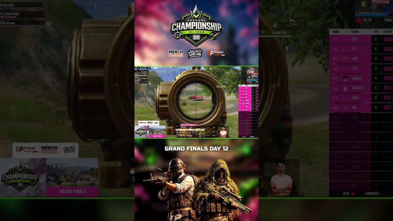 12 days. Match 1 Countless battles. One final showdown.