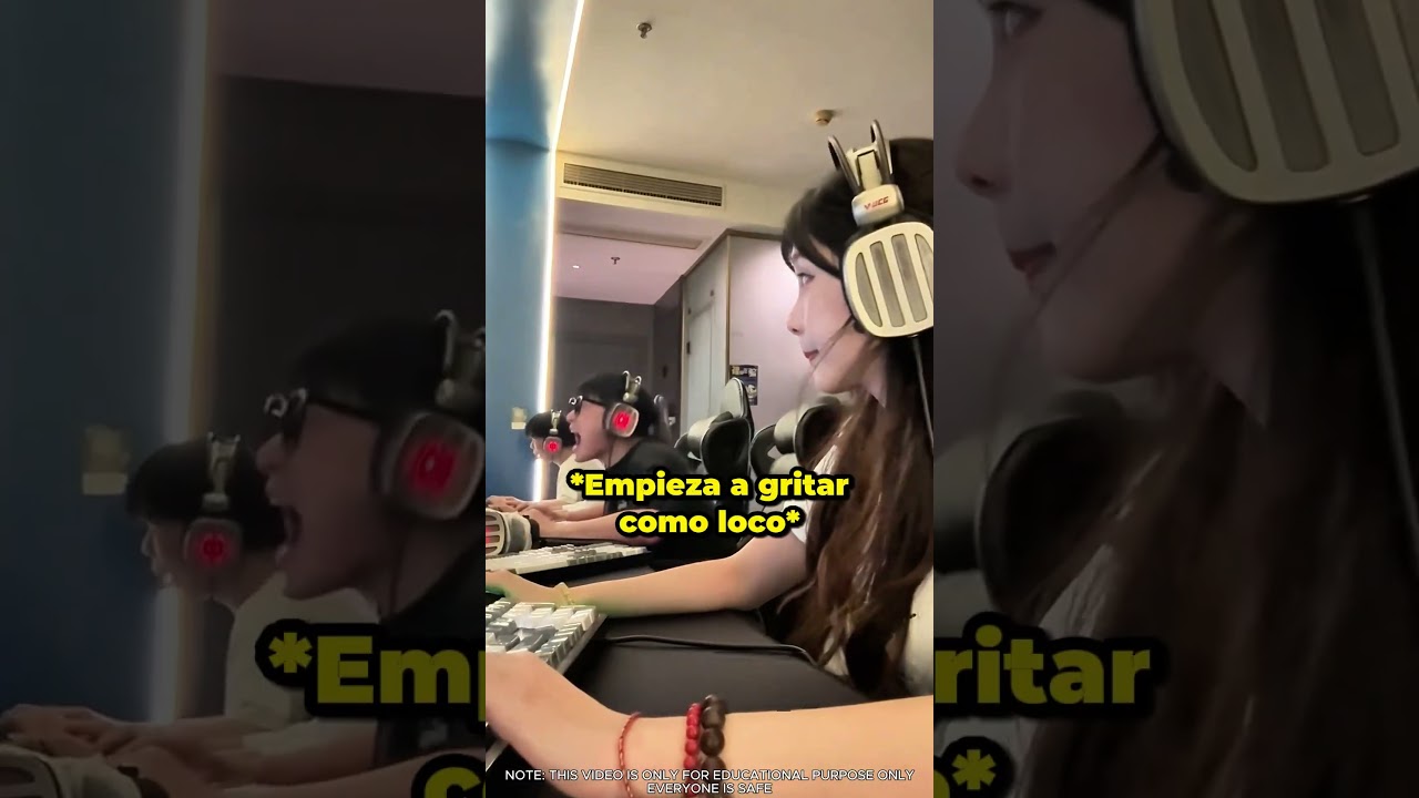 Así es como se hace callar a los jugadores ruidosos #gaming #funny #shorts